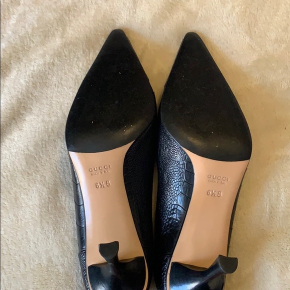 Black Gucci heels - Picture 4 of 4